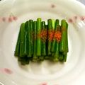 Miyuki（深雪）'s cooksnap of when they made 【やみつき♡】にんにくの芽の浅漬け.