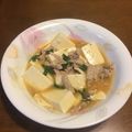 白猫のママ's cooksnap of when they made 豆腐とたけのこの塩麻婆.