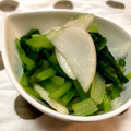 ただとも＊'s cooksnap of when they made 捨てちゃやーよ☺かぶの葉で簡単漬け物.