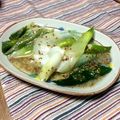 megland's cooksnap of when they made 下仁田ネギのヴィネグレットソース.