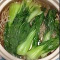 ぽぽきゅ's cooksnap of when they made 青梗菜ともやしの和風鍋.