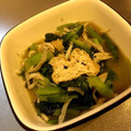だい☆あお☆まり's cooksnap of when they made 小松菜しらす油揚げの煮浸し.
