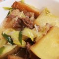 SHⅰ's cooksnap of when they made 大根と牛肉の美味しいこっくり煮物.