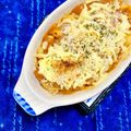ふたごゆき's cooksnap of when they made 残ったカレーdeマカロニグラタン.