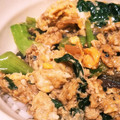 tera☆mix's cooksnap of when they made 簡単*卵とじ*いわし丼（缶詰使用）.