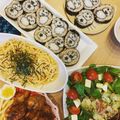 ぷるみき's cooksnap of when they made 雪だるまちゃん巻き寿司キャラ弁に♪.