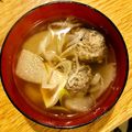 ボブナナ's cooksnap of when they made 心も体もぽっかぽか*絶品いわしのつみれ汁.