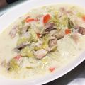 kaichun's cooksnap of when they made 簡単★白菜×しめじ×チキンのクリーム煮♡.