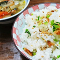 momoco's cooksnap of when they made 大根と梅の混ぜごはん。.