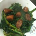 あやこ６１'s cooksnap of when they made お弁当にも!ほうれん草とウインナー炒め.