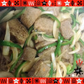 Emiii28's cooksnap of when they made 凍りこんにゃくと玉葱の煮物、牛丼風！？.