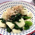 フジぽん's cooksnap of when they made ほうれん草と高野豆腐のおひたし.
