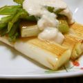 ももいろさくら's cooksnap of when they made 長ねぎ焼きの豆腐ディップのっけ.