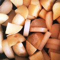 ☆調味料減らし隊☆'s cooksnap of when they made 美味しい！秋ジャガと大根の煮物.