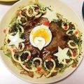 ひとりっ子が２人ママ's cooksnap of when they made 簡単☆クリスマスメニュー☆お好み焼き.