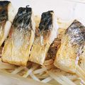 bon10's cooksnap of when they made 鯖の野菜のせ.
