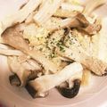 ＊にょにょん＊'s cooksnap of when they made レンジで３分！エリンギのニンニクチーズ.