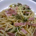 kecc's cooksnap of when they made イタリアン大根葉のガーリックパスタ♪.