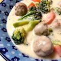 りゅうちゃんママ's cooksnap of when they made 独逸◆　ミートボールのチーズミルク煮　◆.
