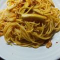 vvSahovv's cooksnap of when they made キムチクリームパスタ.