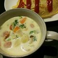 あやかぁか's cooksnap of when they made あったまる♡野菜たっぷりミルクスープ.