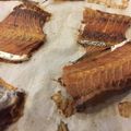 クック5B7I8O☆'s cooksnap of when they made オーブン任せの太刀魚の骨せんべい♪.