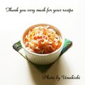 ウメ吉さん's cooksnap of when they made カニカマ入り紅白なます.