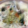 hykumi's cooksnap of when they made 白菜と鶏肉のクリーム煮.