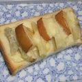 きらり流れ星's cooksnap of when they made 蒸しリンゴ×蒸し芋の蜂蜜チーズトースト.