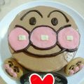 みーチョ's cooksnap of when they made アンパンマンケーキ☆.