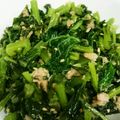 なおっち姫's cooksnap of when they made 大根の葉とシーチキンのごま油炒め.