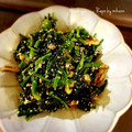 GoGo島みかん's cooksnap of when they made ほうれん草と白菜の胡桃胡麻和え.