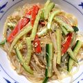 しーё's cooksnap of when they made カニカマ入り春雨サラダ.