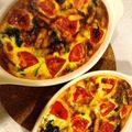 ちーあか's cooksnap of when they made ブランチに トマトとほうれん草のキッシュ.