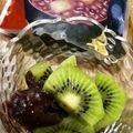 梅乃花おり's cooksnap of when they made 最高のマリアージュ♡冷やしキウイぜんざい.