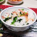めみたん☆'s cooksnap of when they made 桜海老と大根葉の彩り菜飯＊.