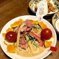暴走インコ's cooksnap of when they made まるごと豆苗DEニンニクベーコンサラダ♪.
