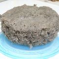 m posi's cooksnap of when they made 簡単☆黒豆　蒸しパン♦♫⁺♦.