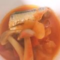 ちゃびんこ☆'s cooksnap of when they made 子供絶賛♡とろける秋刀魚のトマト煮込み.