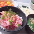 よちりん's cooksnap of when they made 明太子&マグロたたき丼.