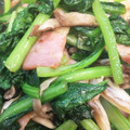そみゆ's cooksnap of when they made 小松菜とベーコンの中華風炒め.