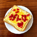 キョーマキ's cooksnap of when they made 卵焼きトースト+お絵描き.