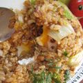 けい太's cooksnap of when they made 卵トロトロ★タマトロチャーハン.