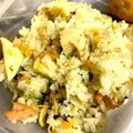 夕飯は６時です's cooksnap of when they made 炊飯器で簡単☆シーフードピラフ.