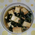 紅茶とチーズケーキ's cooksnap of when they made 小松菜と厚揚げの煮びたし.