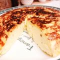 junchan888's cooksnap of when they made 炊飯器でチーズケーキ！.