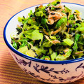 島子☆'s cooksnap of when they made 簡単♪大根葉と干しえびのごま塩炒め.