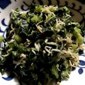 モモあき's cooksnap of when they made ご飯がススム！大根葉のごま油炒め.