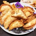 クック8PIY7Z☆'s cooksnap of when they made さつまいもとチーズの揚げ餃子.
