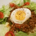 クックパッドごはん部's cooksnap of when they made 辛旨スパイシー。タコライス風。.